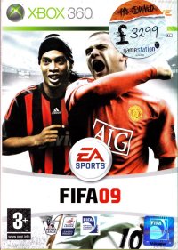 FIFA Soccer 09 Xbox 360 US box art